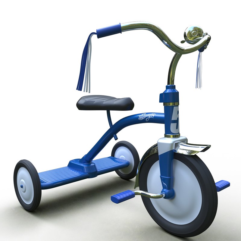 Tricycle 3D model TurboSquid 1420246