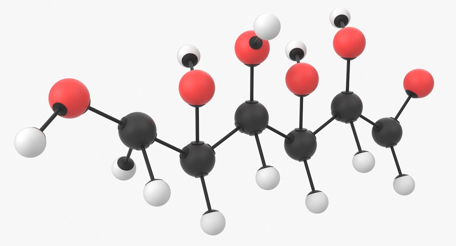 Glucose open chain molecule 3D TurboSquid 1420704