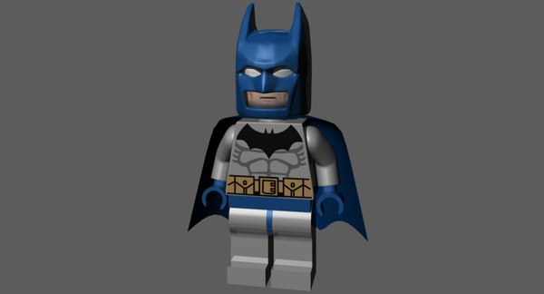 lego batman blue and grey