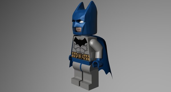 lego batman blue and grey