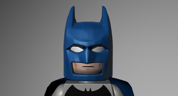 lego batman blue and grey