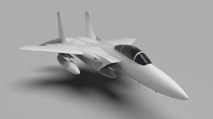 tactical fighter aircraft eagle 3D