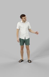 3D character casual