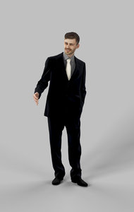 midground character people 3D model