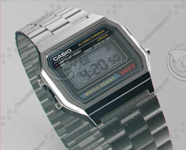 3D model casio classic