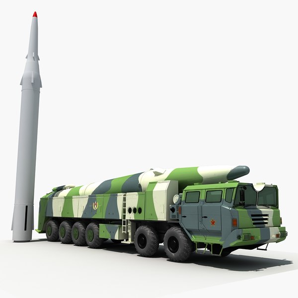 China df-26 ballistic missile 3D model - TurboSquid 1421291