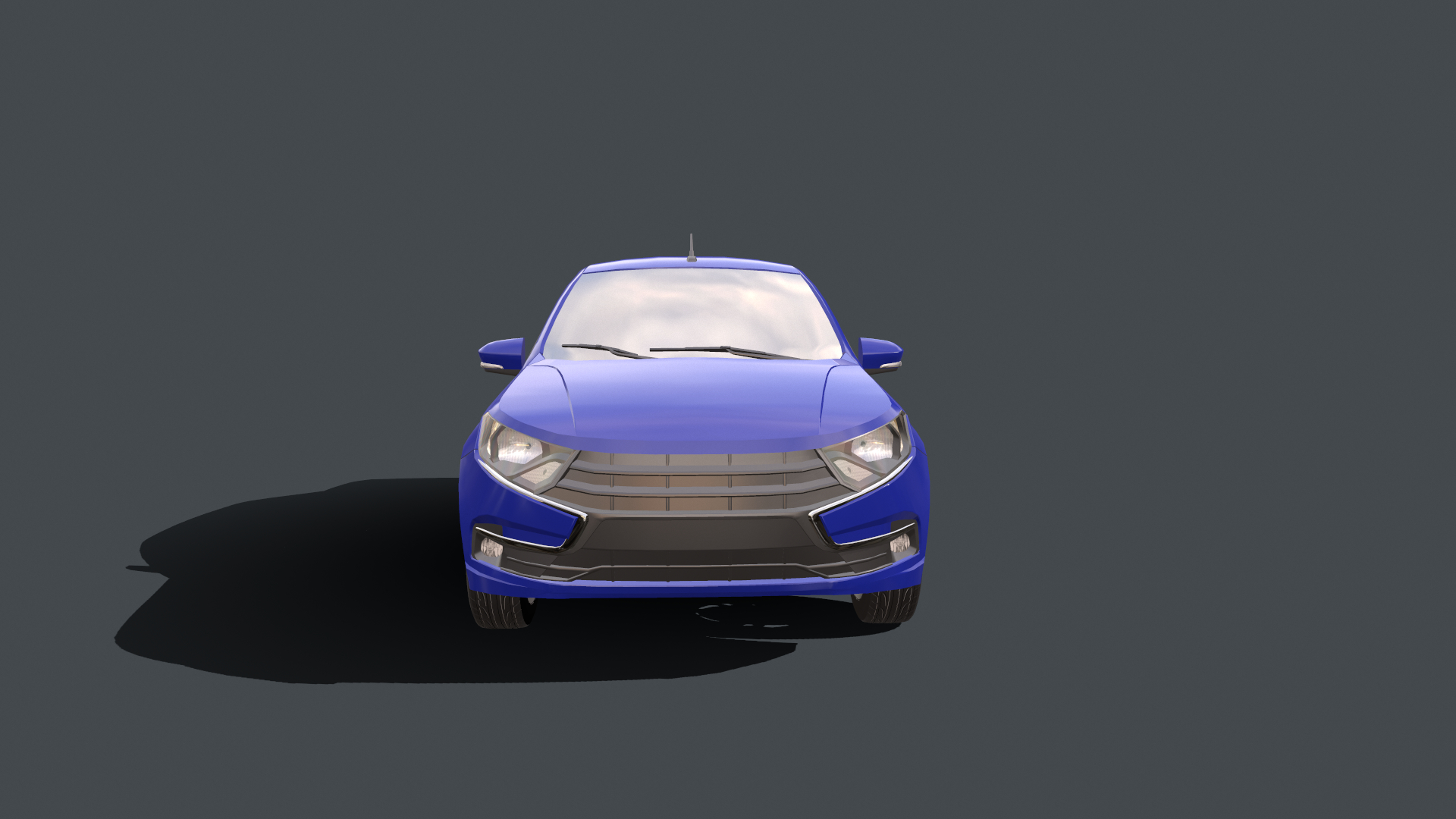 lada granta fl3d模型
