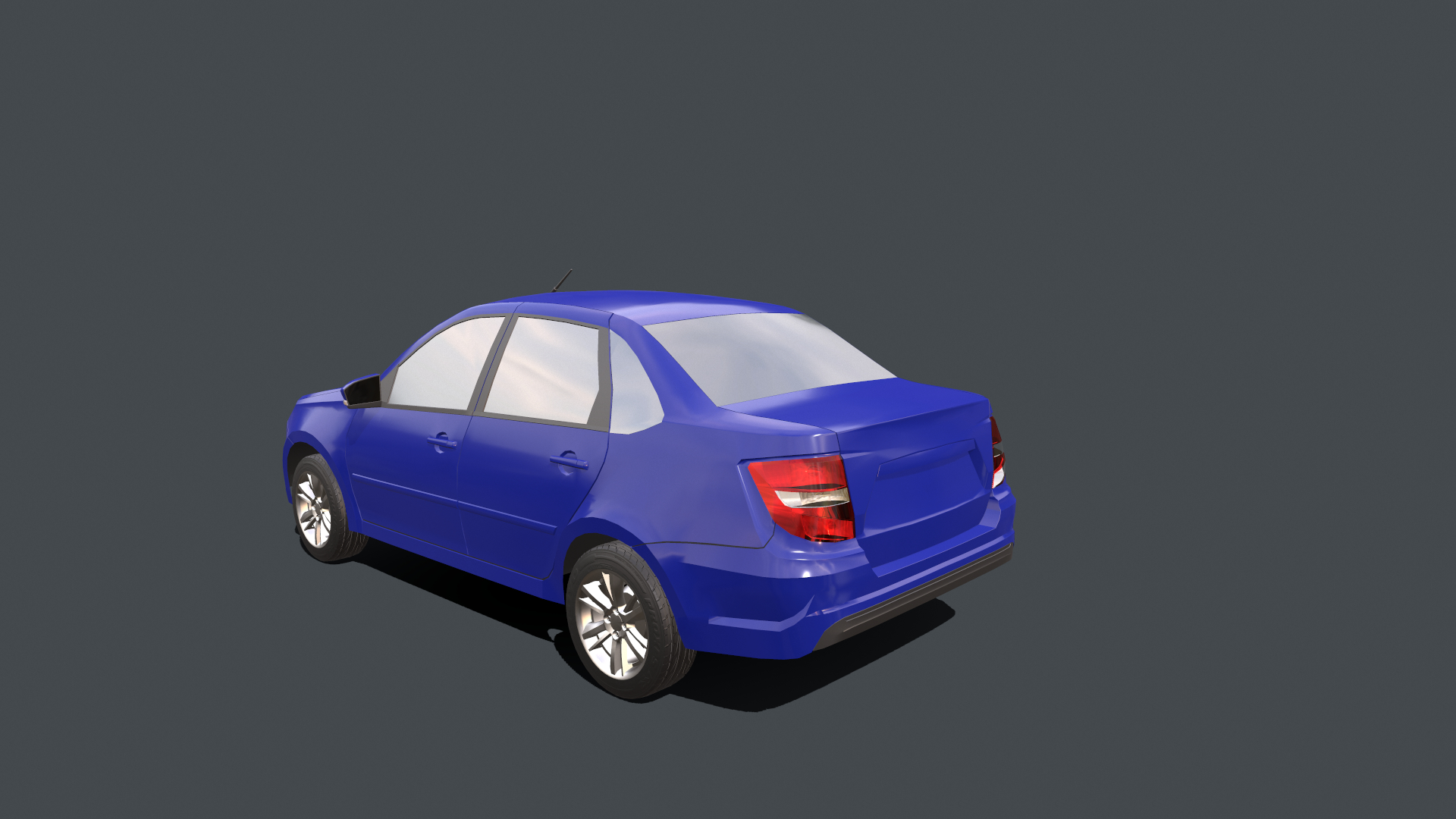 lada granta fl3d模型