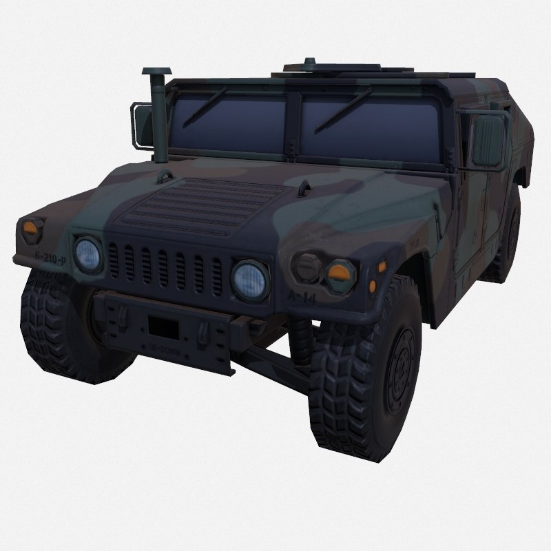 3D car military model - TurboSquid 1421487