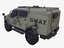 car armored dust swat 3D model