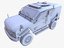 car armored dust swat 3D model