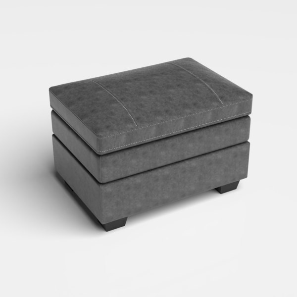 Chair ottoman 3D model - TurboSquid 1421643