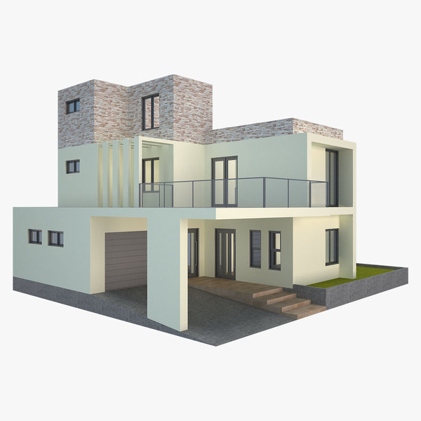 3D model house modern - TurboSquid 1185147