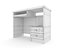 wooden desk 3D model