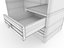 wooden desk 3D model