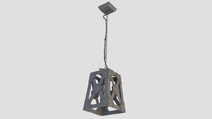 3D lamp forged