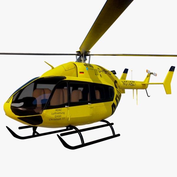 3D eurocopter ec 145 model