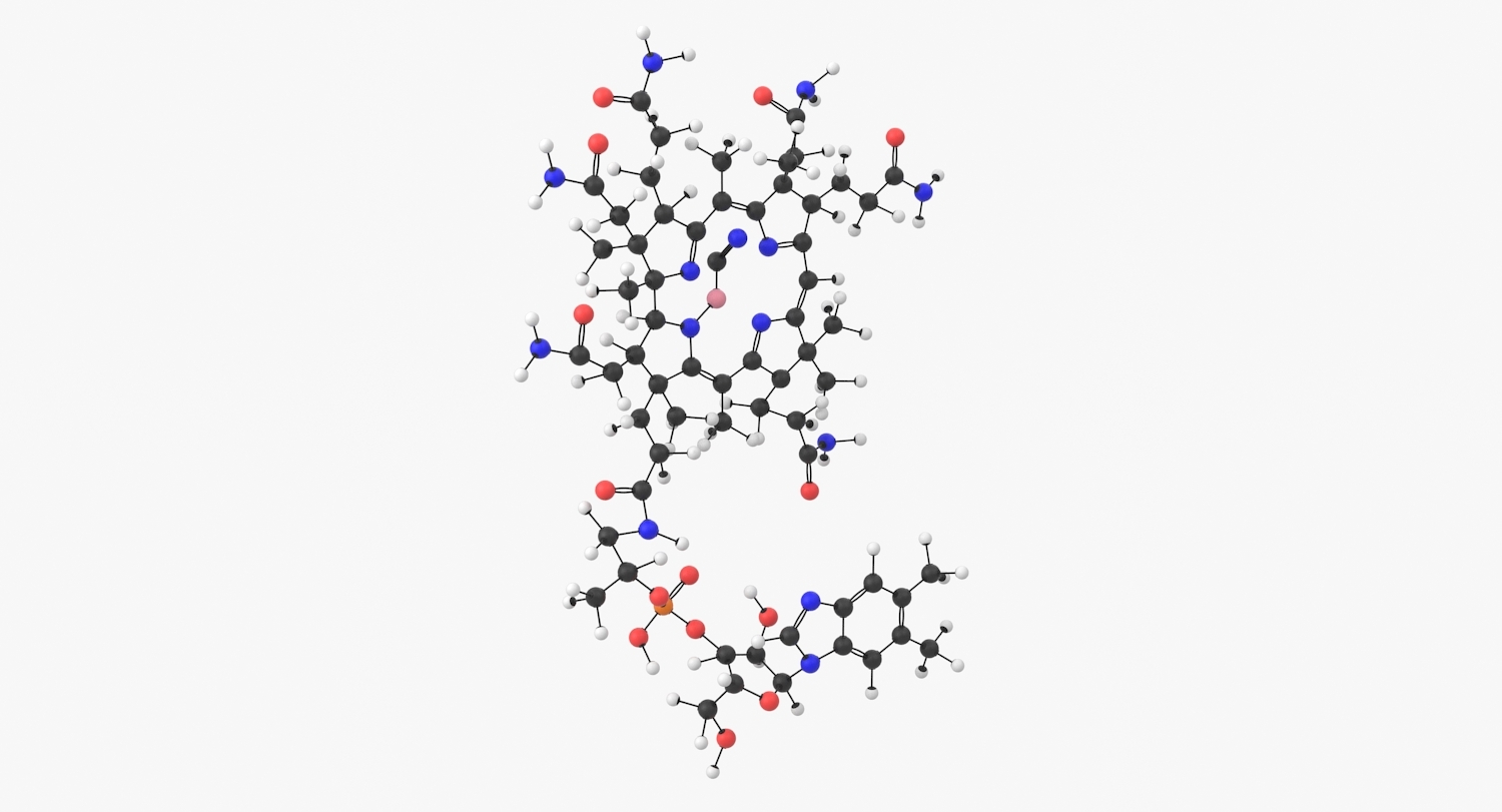 Compound B12 Vitamin b12 molecule 3D model - TurboSquid 1421885