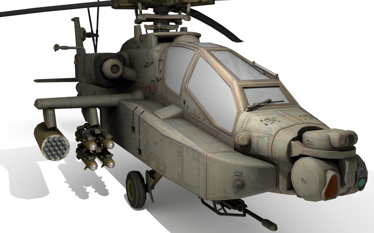 Ah-64 ah 64d 3D model - TurboSquid 1421932