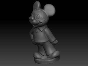 3D model mickey mouse