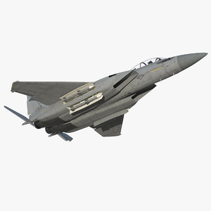 3D f-15 silent eagle rigged