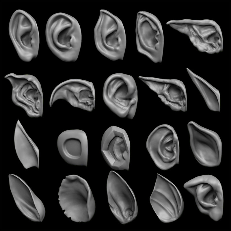 3D ears human creature - TurboSquid 1418760