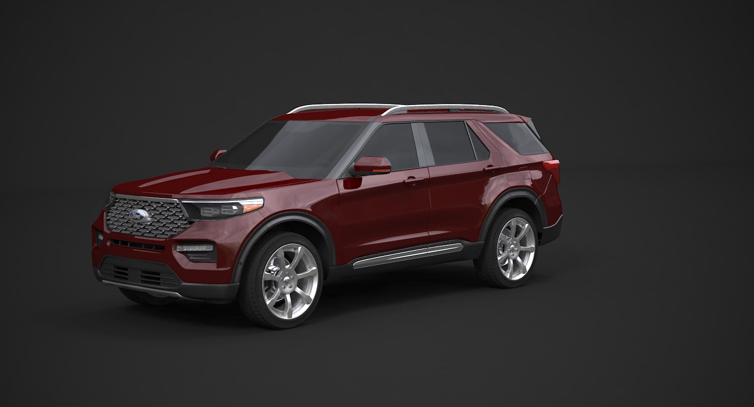 3D explorer 2020 model - TurboSquid 1422024