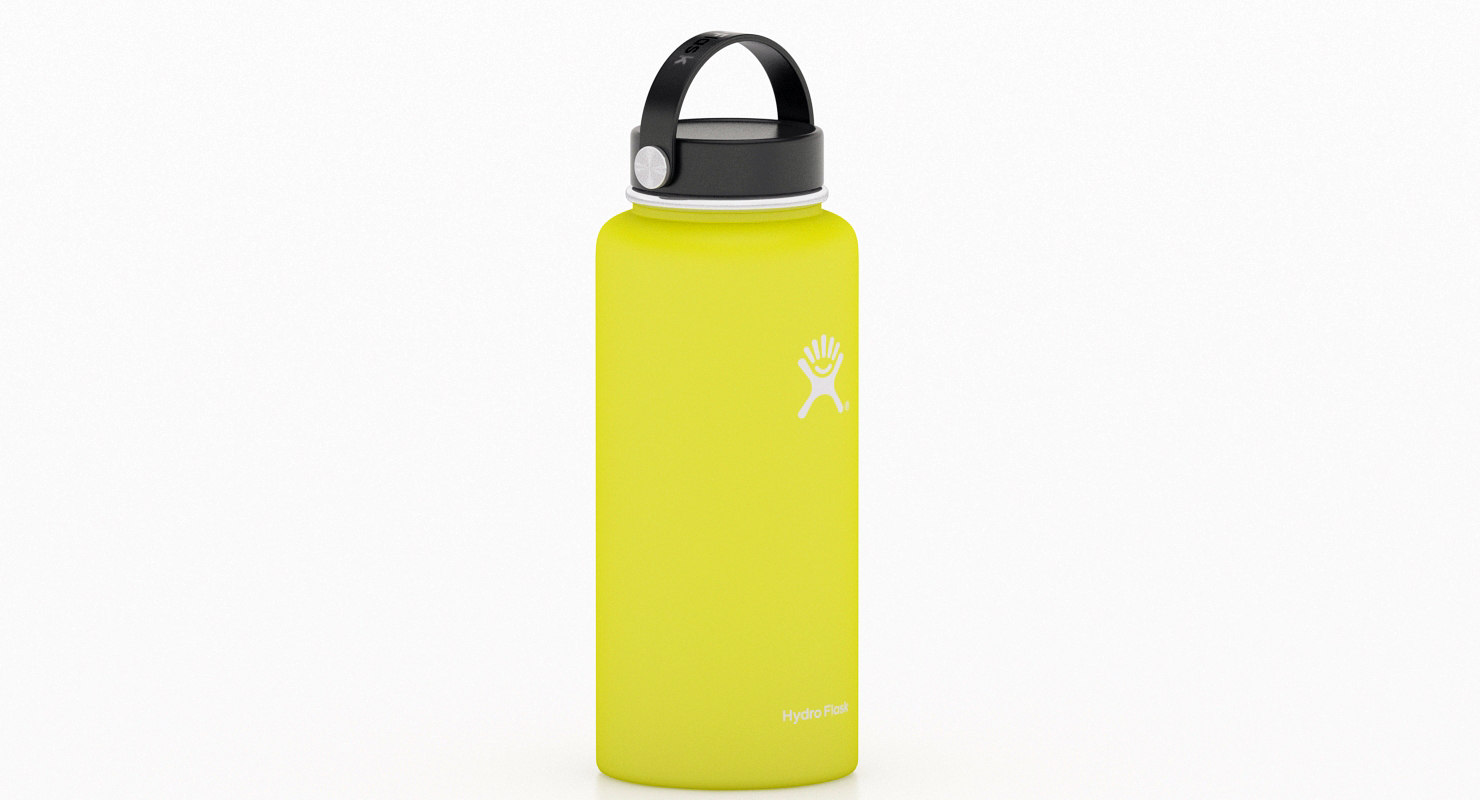 32 oz hydro  flask  3D model TurboSquid 1422124