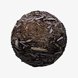 Mulch Texture - Cedar, Decorative, Landscape, Seamless