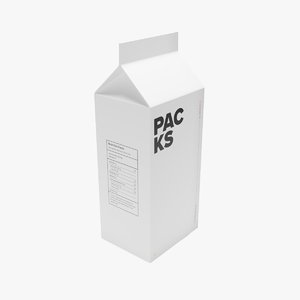 milk carton model