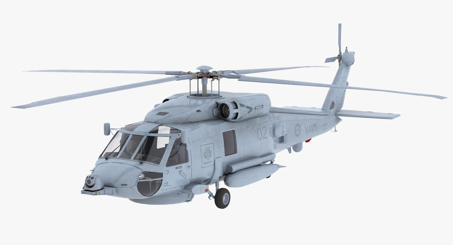 3D seahawk helicopter australian navy - TurboSquid 1422086