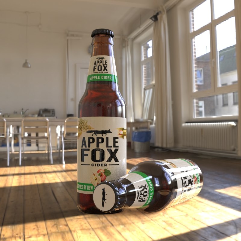 3d Model Apple Fox Turbosquid 1422565