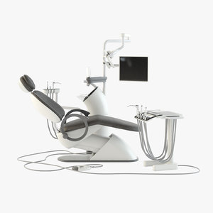 3D model dental station