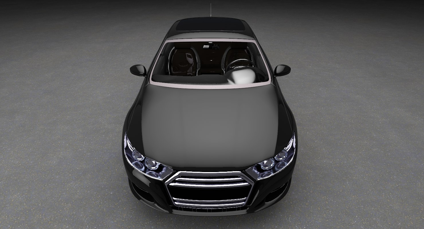 Realistic car 3D model - TurboSquid 1422286