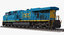 3D locomotive ge es44ac csx
