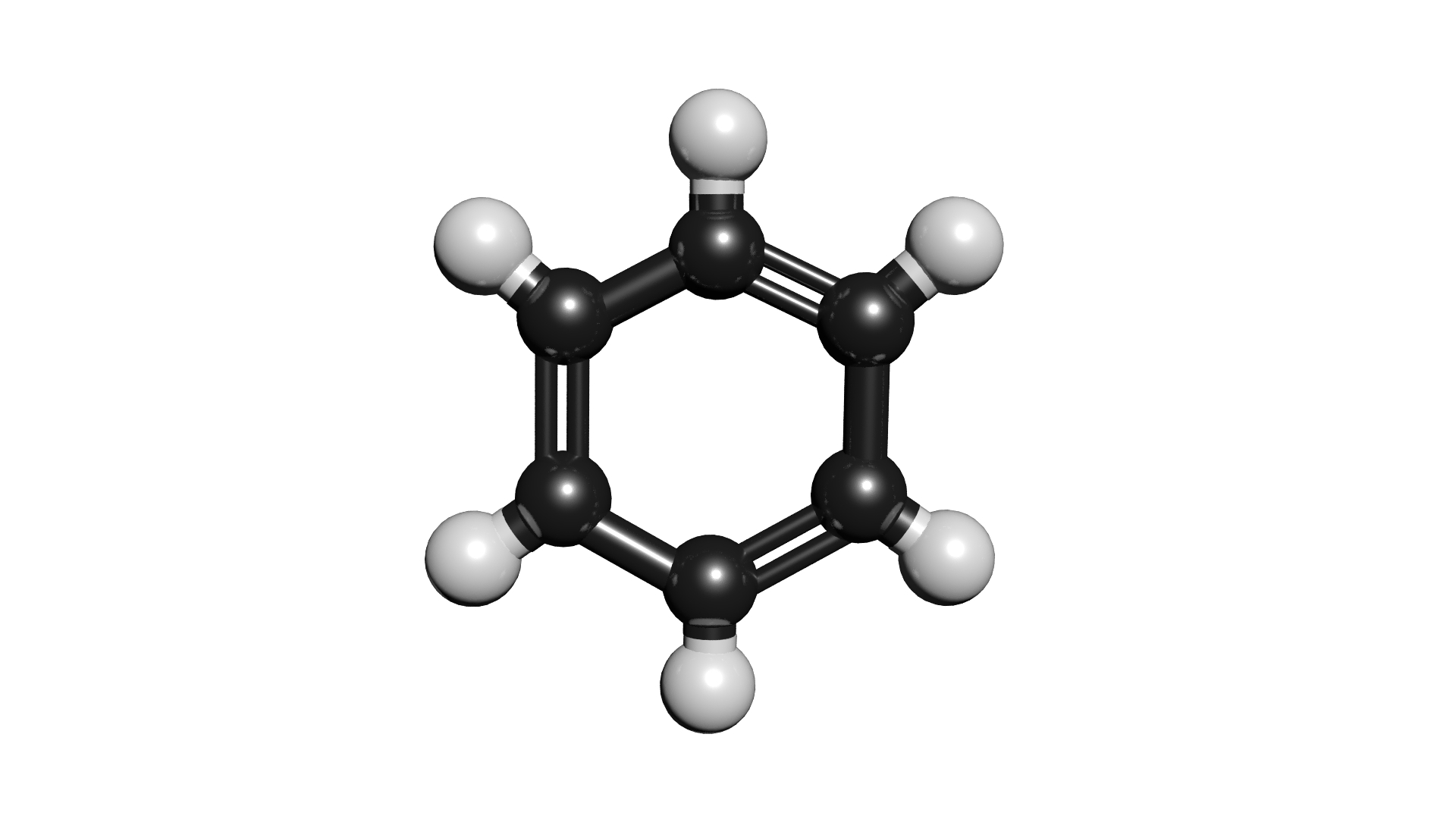 modèle 3D de Benzene 3D Model C6H6 Modèle 3D - TurboSquid 1422897