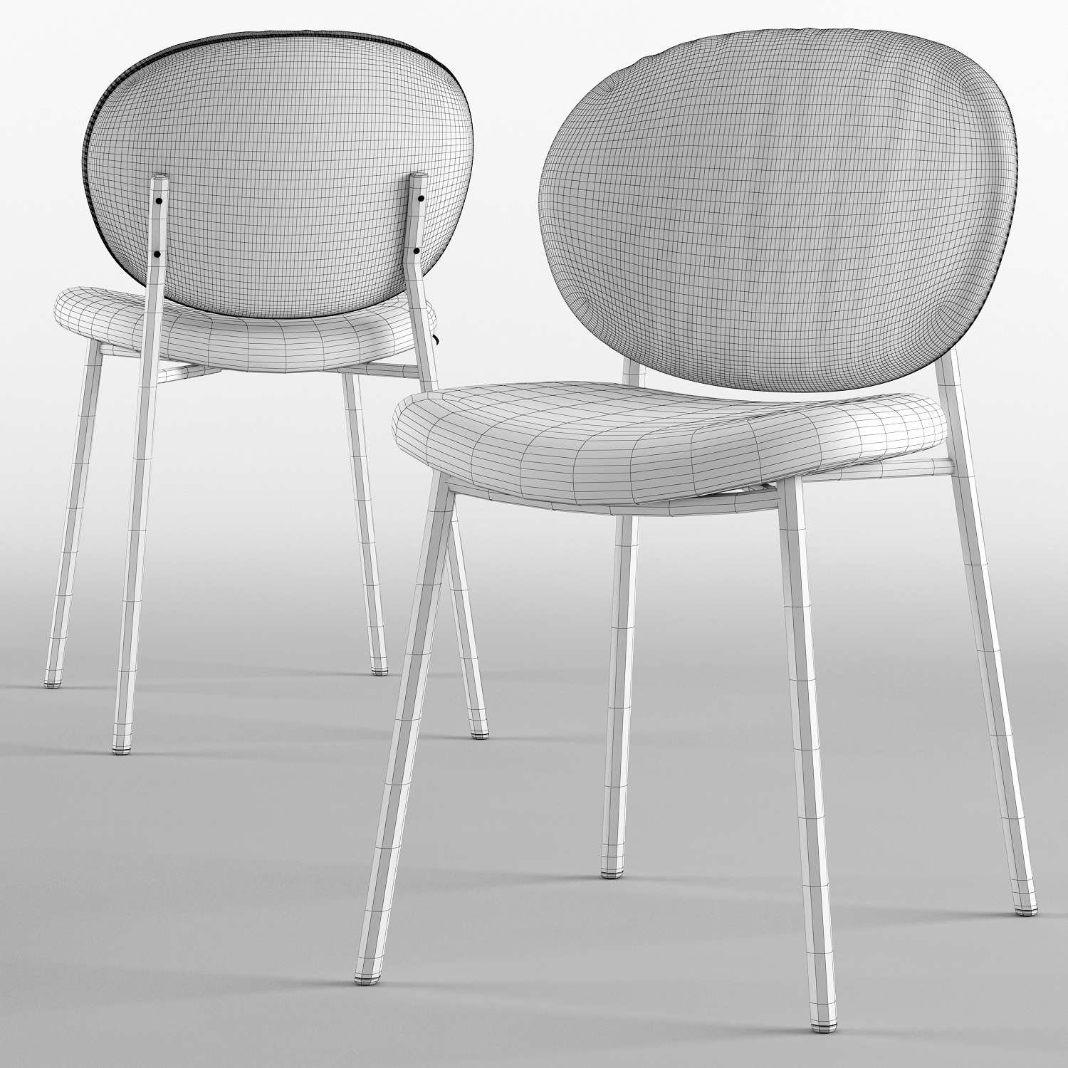 Ines chair - calligaris 3D model - TurboSquid 1422922