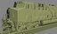 locomotive ge es44ac union pacific 3D