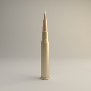 3D mag bullet model