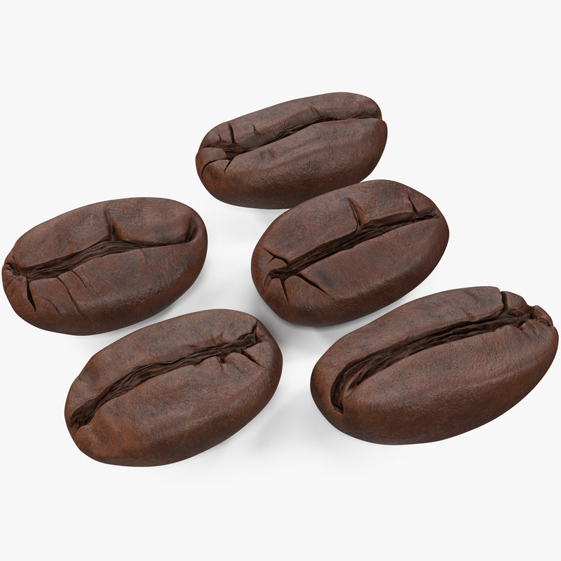 modelo 3d Granos de café tostados TurboSquid 1423210