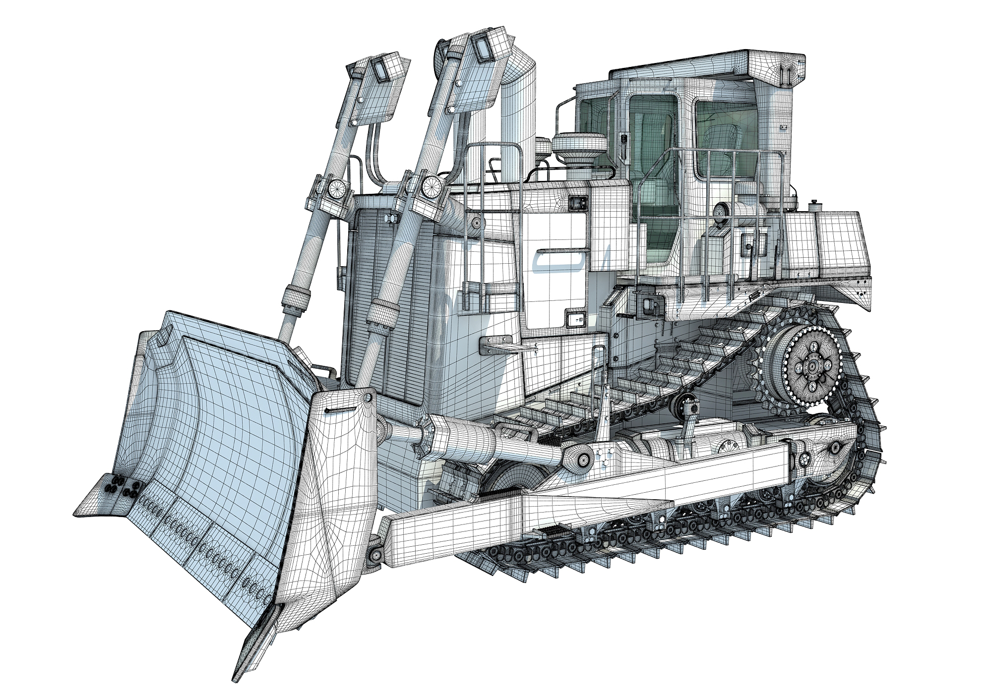 Modello 3D Bulldozer Modelli 3D - TurboSquid 1423204