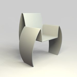 spider chair philippe stark 3D model