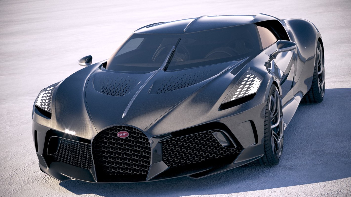 Bugatti la voiture 3D model TurboSquid 1423494