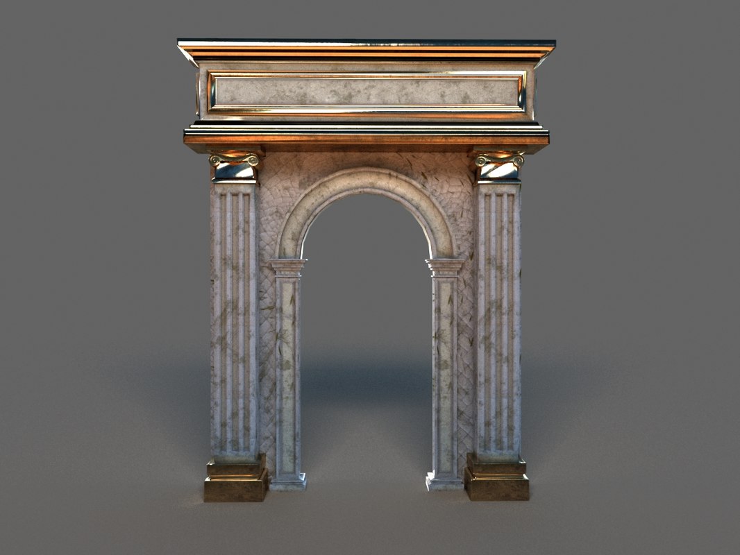 Classic Arch 3d Model Turbosquid 1423556