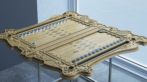 3D backgammon model