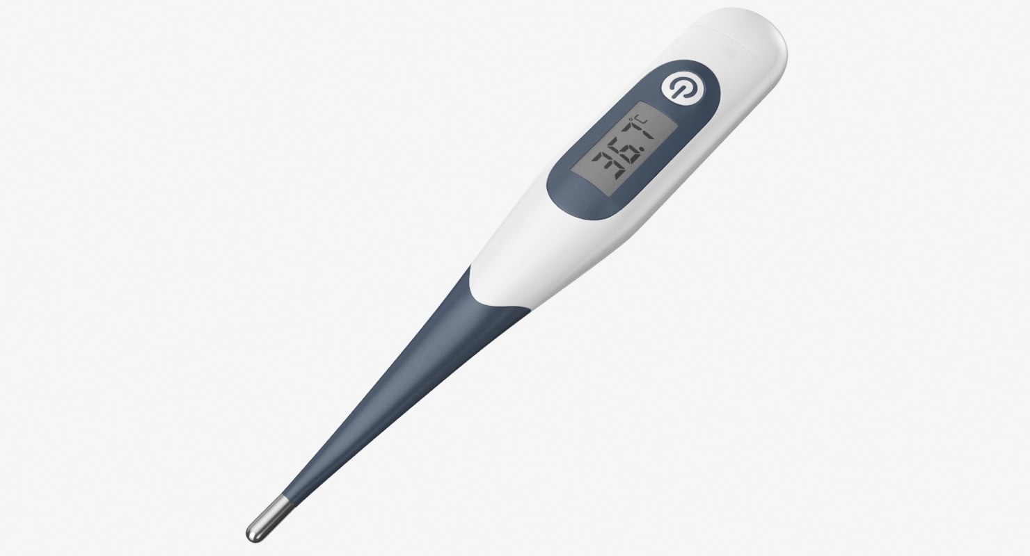 Real thermometer 3D model - TurboSquid 1423886