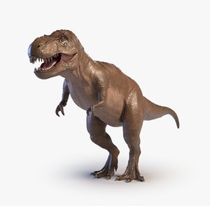 arnold rex animation 3D model