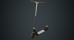 3D kick scooter 2