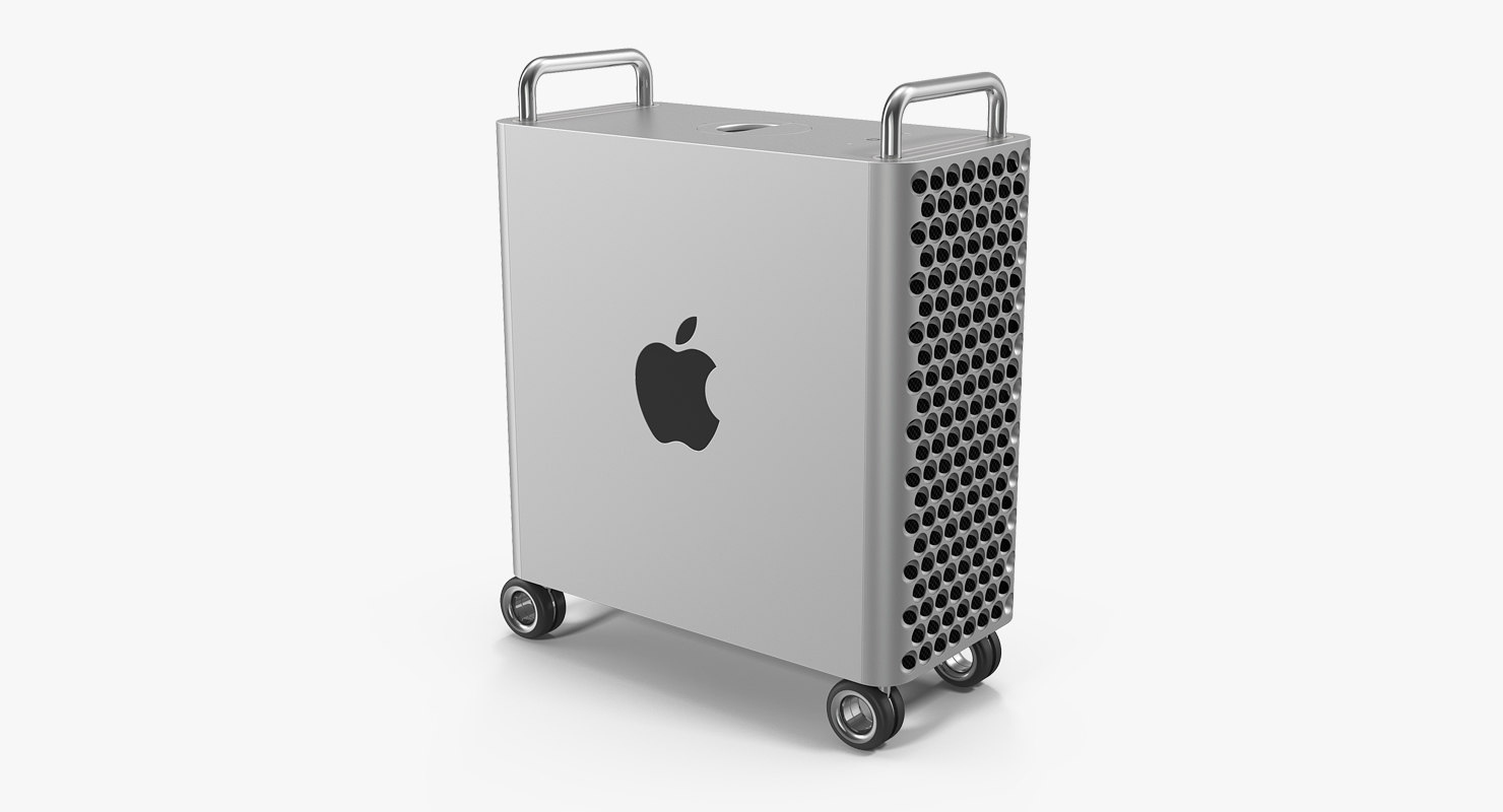 Mac pro wheels 2019 3D model - TurboSquid 1424460