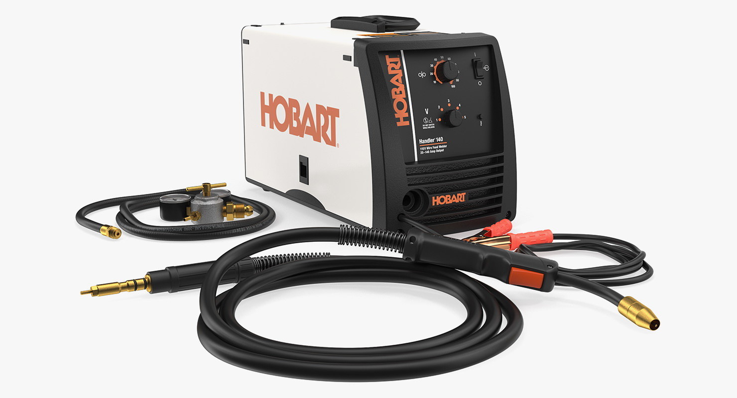 3D hobart welding machine equipment TurboSquid 1424492